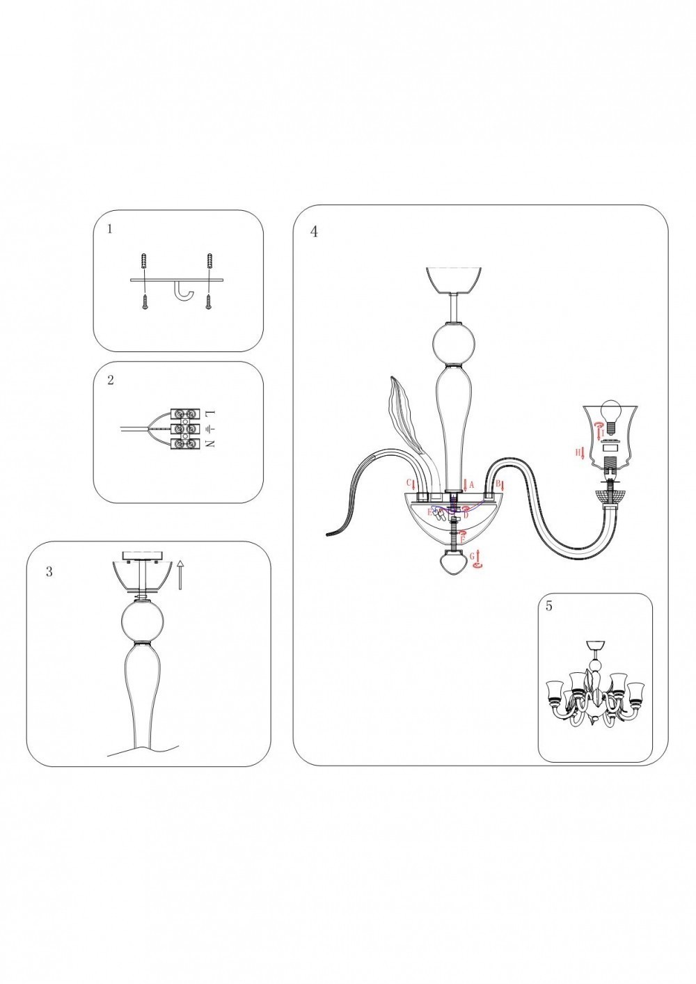 Lightstar *** (MС5005-6W) Люстра PETALO 6х40W E14 БЕЛЫЙ (в комплекте) Lightstar *** (MС5005-6W) Люстра PETALO 6х40W E14 БЕЛЫЙ (в комплекте)